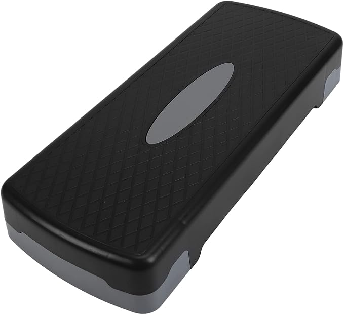 Exercise Step Platform, Fitness Step Platform Anti Slip Plastic Adjustable Yoga Aerobic Exercise Pedal Stepper Workout Step Platform Aerobic Step Platform for Home Gym