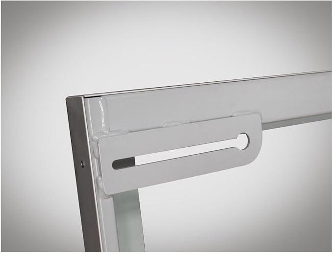 Porter Athletics Tempered Glass Basketball Backboard – Pro-Strut 72" x 42" Indoor Basketball Hoop Backboard - Heavy-Duty Steel Frame (Rim & Padding Not Included)