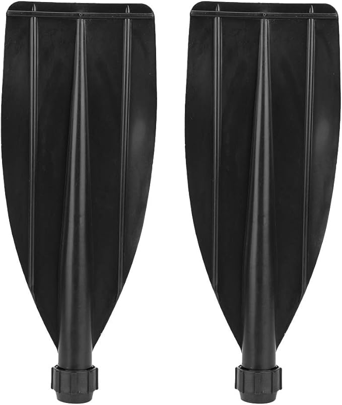 Tbest Canoe Paddle Replacement Blade,Kayak Paddle Replacement Blade,Kayak Paddle Blade,1 Pair Kayak Canoe Boat Paddle Leaf Oar Replacement Accessories Black