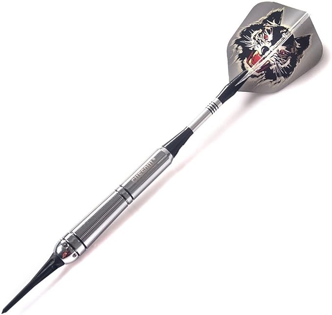CUESOUL Soft Tip Darts Set Plastic Tip with Dart Case