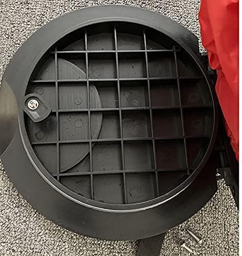 9 Inch Hatch Kit, Deck Hatch with Waterproof Bag and Fasteners for Kayak Boat Fishing Rigging(Black)