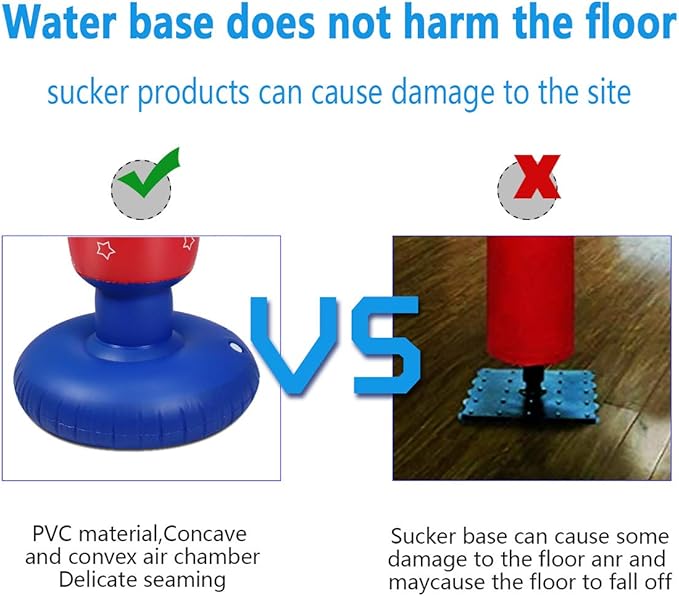 Toddler Punching Bag for Kids Boxing Dummy Inflatable Bopper Cool Fun Toys for Boys Sports Gifts Outdoor for Kids