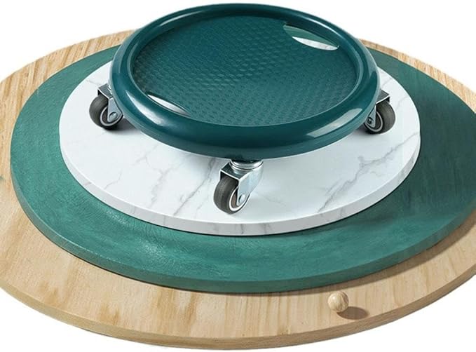 Ab Roller Wheel, Women's Multifunctional Abdominal Wheel Board with Mat, 360° Rotating, for Full Body Fat Burning Tummy Weight Control Gym or at Home Workout Equipment