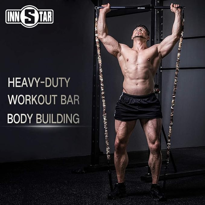 INNSTAR Cable Handles Gym Equipment, Resistance Band Handles with Solid ABS Core Grips, D Handle Cable Attachment, Heavy Duty Exercise Handles, Cable Machine Handles
