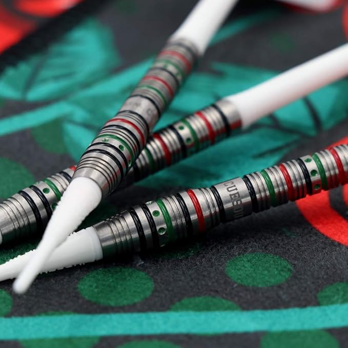 CUESOUL Soft Tip Darts Set Plastic Tip with Dart Case