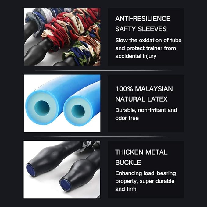 INNSTAR Cable Handles Gym Equipment, Resistance Band Handles with Solid ABS Core Grips, D Handle Cable Attachment, Heavy Duty Exercise Handles, Cable Machine Handles