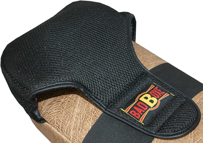 Muay Thai Kick Pads – Durable Kickboxing Strike Shield for MMA, Karate & Boxing | Multi-Layer Foam Padding, Adjustable Straps | Sold as Single Pad or Pair