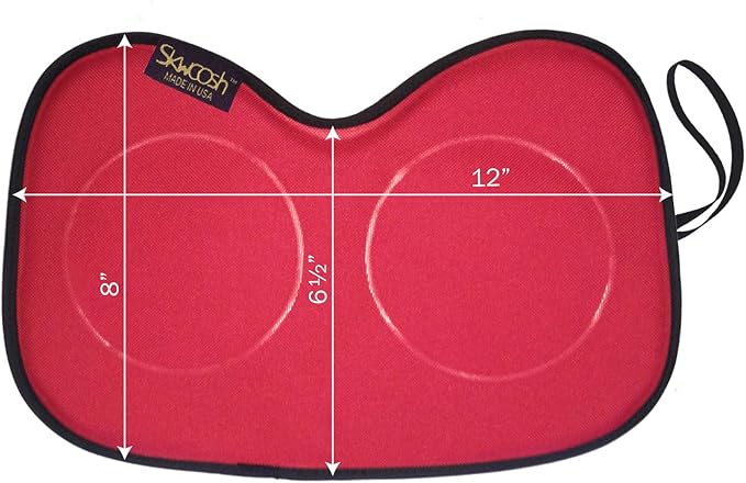 Skwoosh Dragon Boat AGP Gel Pad for Rowing, Sculling, Sweep, Concept2, Ergo Training, WaterRower | Made in USA