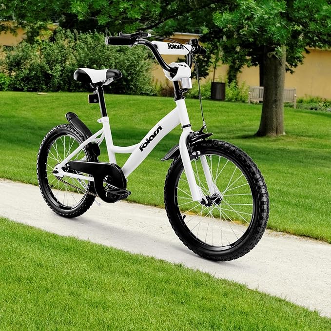 Kids Bike 14 16 18 Inch Bicycle for 3-9 Years Boys Girls Bike,Children's Bicycle with Bell Training Wheels, Multiple Colors