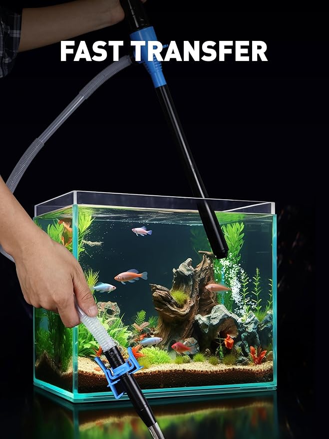 SMART JERRY - Battery Operated Fuel Pump | Electric Oil Transfer Pump for Gasoline, Diesel, Water, Transmission | 3 GPM Hand Pump with Locking Clip, Water Siphon Pump