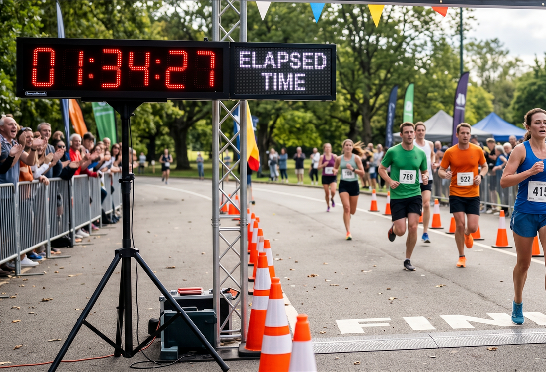 Why a Large LED Race Clock Is the Secret Weapon for Smoother Events and Better Training