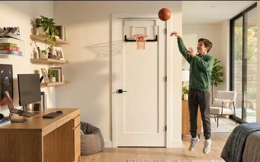 Turn Any Room Into a Fun Workout Space with a Mini Basketball Hoop