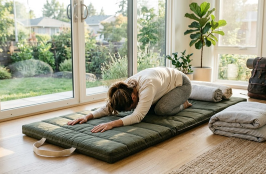 One Folding Mat for Sleep, Camping, and Everyday Workouts