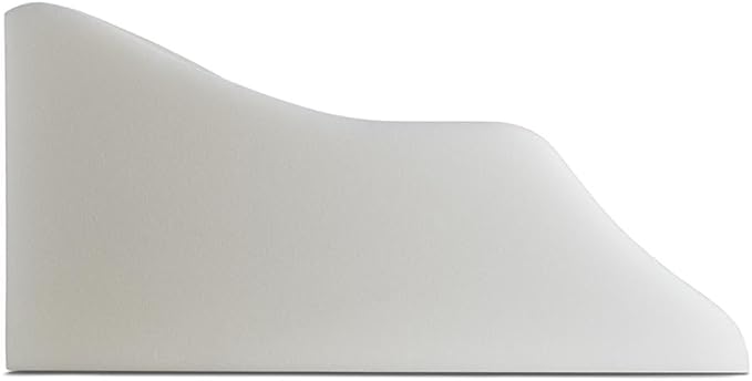 Lounge Doctor Elevating Leg Rest Wedge Pillow, Heather Grey, Small