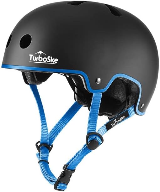Skateboard Helmet, BMX Helmet, Multi-Sport Helmet, Bike Helmet for Kids, Youth, Men, Women