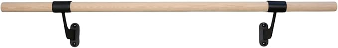 Wall-Mounted Ballet Barre for Home Dance, Exercise, Fitness, Stretching - Made in USA
