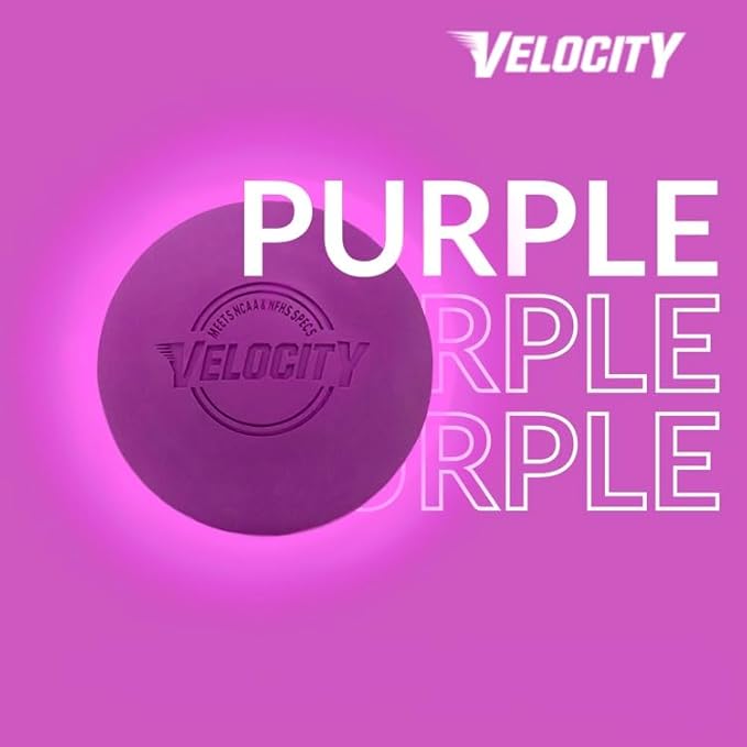 Velocity Lacrosse Balls - 1, 2, 3, 6, 12, 18, 24, 36, 60 and 120 Packs - for Practice, Official NFHS and College Approved Size