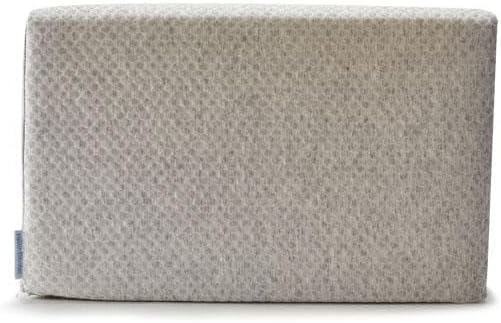 Lounge Doctor Elevating Leg Rest Wedge Pillow, Heather Grey, Small