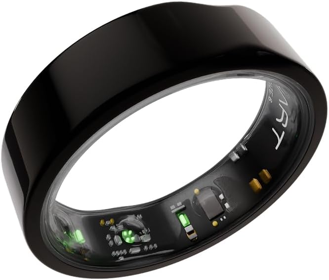 HART Smart Ring - Health & Fitness Tracker for Men & Women, 8+ Day Battery, Tracks Heart Rate, Stress, Activity, Weight Loss Buy Sizing Kit, Wearable Ring for Women Daily Routine, Sleep Tracker