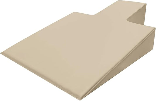 Large Upholstered Pilates Wedge for Pilates Reformer, Exercise Equipment for Pilates Reformer Machine, Workout Pad for Floor Exercises, Ideal for Home Pilates and Studio Use