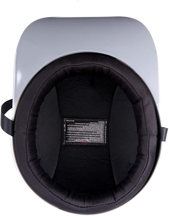 Vintage Open Face Motorcycle Helmet Retro Baseball Cap Half Helmets Men Women for Cruiser Street Scooter Moped Cap Jet with Mask Glasses - DOT Certified