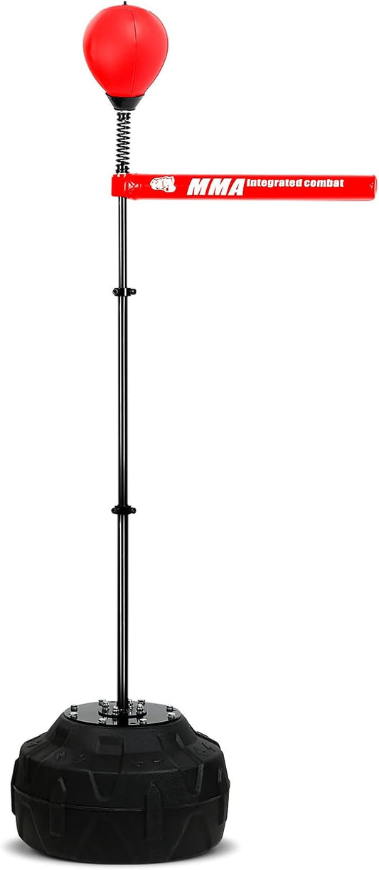 Punching Bag Reflex Boxing Adjustable Height 76in for Adults