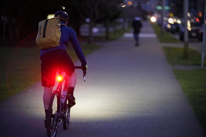 BLITZU Bike Lights, Super Bright Bicycle USB-C Rechargeable Headlight, Taillight & Bell Set, Waterproof Safety Front & Rear Back light for Night Riding, Easy to Install for Men Women Kids Road Cycling