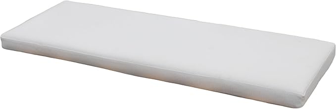 Tommy Bahama Bench Cushion, 48" X 19" X 2.5", Bamboo Bay Bone