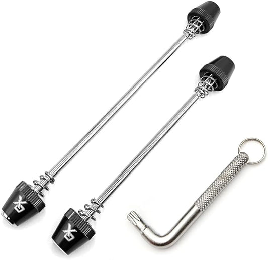 ONIPAX Bike Anti-Theft Locking Skewer 7 Lobe Bicycle Wheel Hub Secure