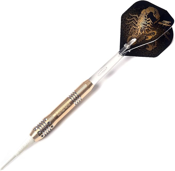 CUESOUL Soft Tip Darts Set Plastic Tip with Dart Case