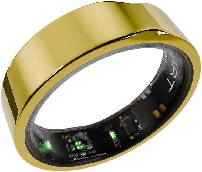 HART Smart Ring - Health & Fitness Tracker for Men & Women, 8+ Day Battery, Tracks Heart Rate, Stress, Activity, Weight Loss Buy Sizing Kit, Wearable Ring for Women Daily Routine, Sleep Tracker