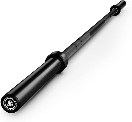 LIONSCOOL 7FT Olympic Barbell for Weightlifting, Power Lifting, 2 Inch Strength Training Bar for Squats, Deadlifts, Presses, Rows, Curls - 700lbs/1000lbs/1500lbs Capacity