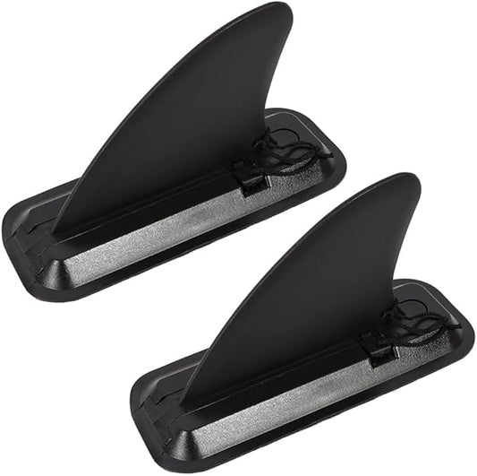 1 Pairs Surfing Fins, Inflatable Paddle Board Fins, 4-inch Center Fin with Base,Detachable Fin Dock Tail Fin for Long Board Paddle Board Surfboard Surfing Kayak Fin