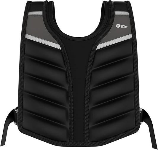 Weighted Vest,10lb/15lb/20lb Weight Vest with Reflective Stripe,Body Weight Vests for Men,Women Gym Home,Workout,Strength Training,Fitness,Running,Training