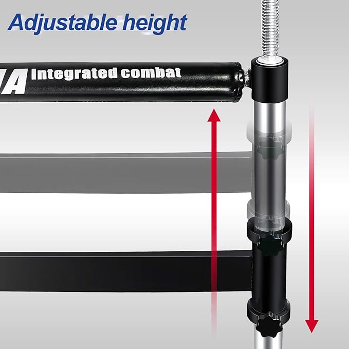 INNOLIFE Wall Mount MMA Boxing Speed Trainer Punching Spinning Bar with Punching Ball