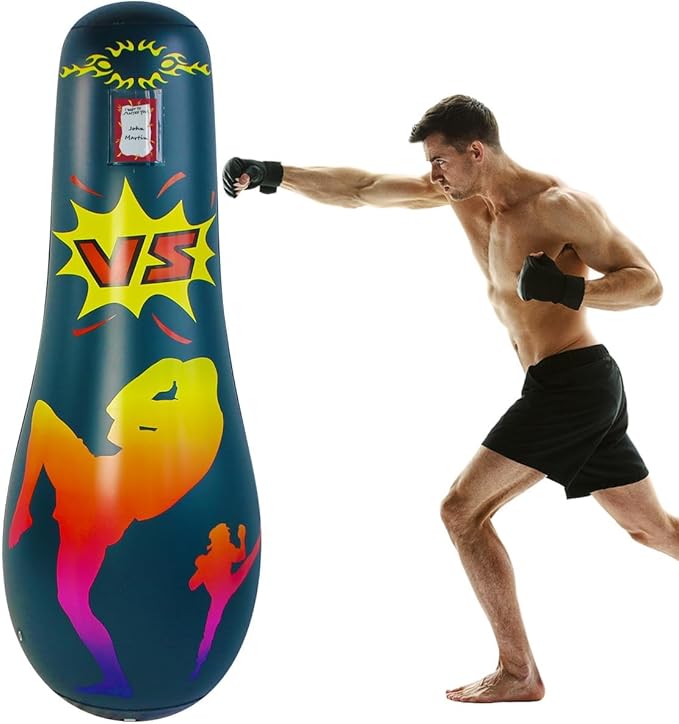 Toddler Punching Bag for Kids Boxing Dummy Inflatable Bopper Cool Fun Toys for Boys Sports Gifts Outdoor for Kids