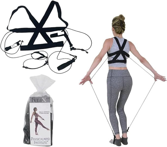 TYE4® and TYE4X™ - Pilates Wearable Resistance/Assistance; Total Body Exercise; Core Strengthening, Portable, Home Gym, Pilates, Yoga, Barre, Posture, Stretching, Balance