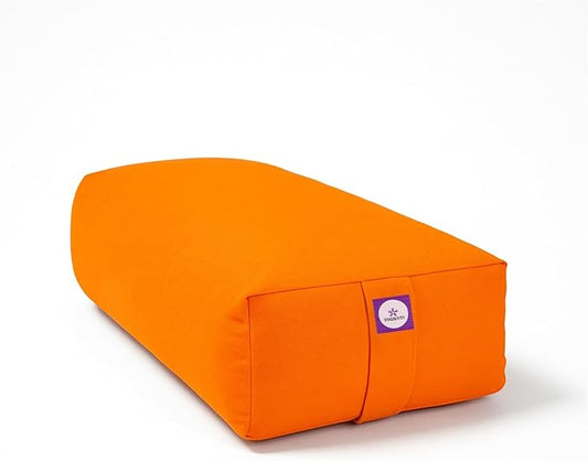 Rectangular Cotton Yoga Bolster, Yoga Pillow, Yoga Cushion, Yin yoga Bolster, Iyengar yoga bolster