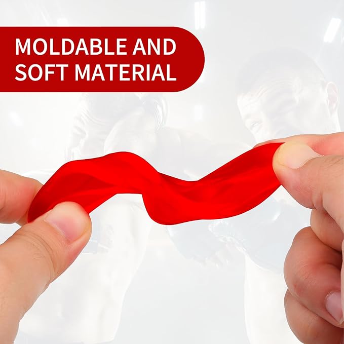Kathfly 50 Pcs Football Mouth Guards Bulk Sports Mouth Pieces Protection Silicone Athletic Braces Football Accessories Teeth Armor Adult Teenager Teeth Armor for Boxing Basketball Hockey