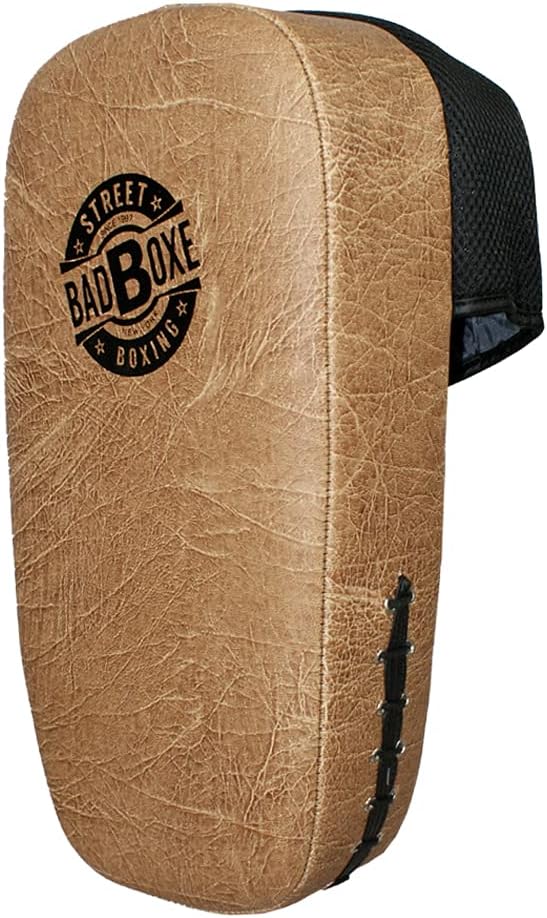 Muay Thai Kick Pads – Durable Kickboxing Strike Shield for MMA, Karate & Boxing | Multi-Layer Foam Padding, Adjustable Straps | Sold as Single Pad or Pair