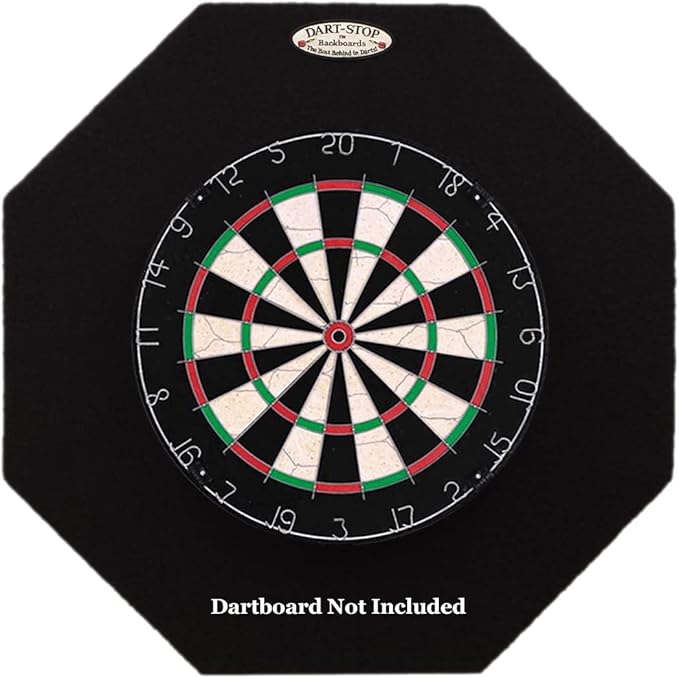 29 inch Professional Dart Board Backboard, Octagonal | Wall Protector | Dartboard Surround
