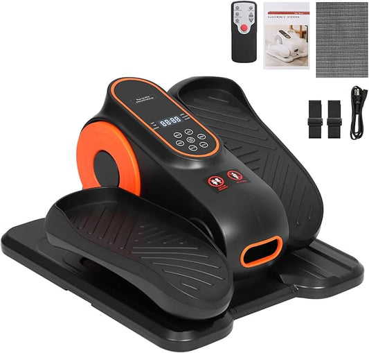 Elliptical Exercise Machine, Under Desk Elliptical Machine, Elliptical Trainer, Leg Joint Exerciser While Sitting for Seniors, Peddler Exerciser for Seniors, A New Easy Way to Do Exercise at Home