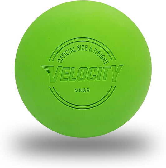Velocity Lacrosse Balls - 1, 2, 3, 6, 12, 18, 24, 36, 60 and 120 Packs - for Practice, Official NFHS and College Approved Size