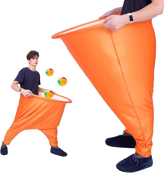 Granny Pants Yard Game, Oversized Granny Pants Outdoor Games,Giant Stretchy Pants, Fun Tossing Games Props for Outdoor Parties, Group Gatherings, Adults and Family