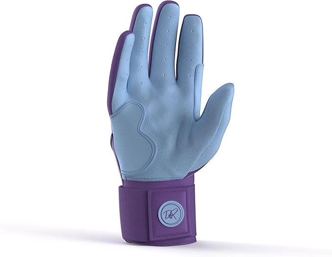 Drip & Rip Baller Series - Youth Batting Gloves + Adult Batting Gloves - for Softball and Baseball - Long Cuff Style for Men and Youth