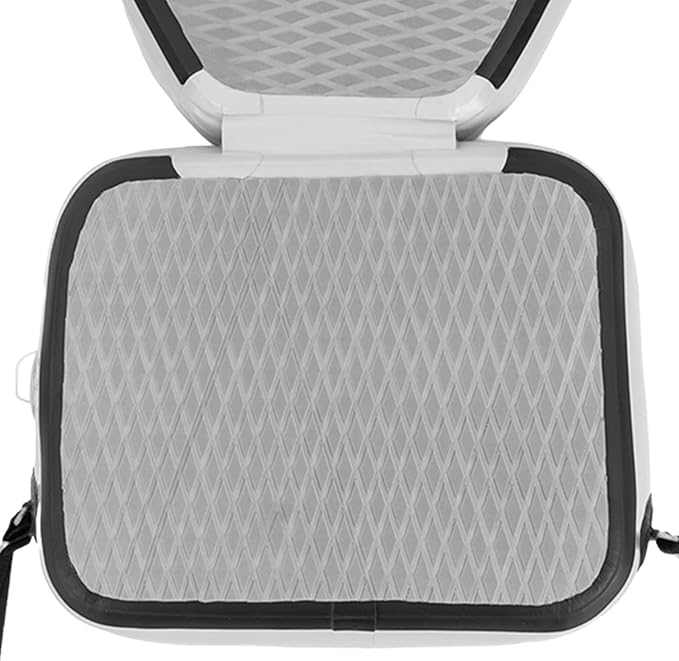 Inflatable Kayak Seat Portable Thicken Seat Cushion for Kayak Padded Kayak Seat w/Back Support Adjustable Strap, for Kayaking Canoeing Drifting Rafting Fishing