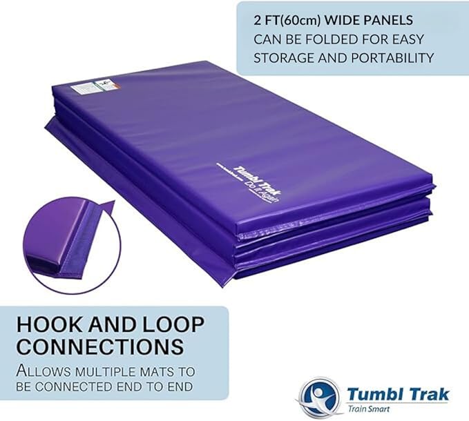 Tumbl Trak Gymnastics Folding Tumbling Panel Mat