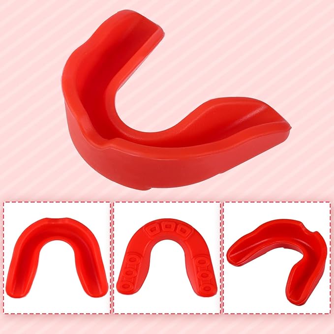 Kathfly 100 Pcs Youth Mouth Guard for Sports Mouthguard Athletic Football Mouth Guard Football Mouthpiece Gum Protection for Boxing Basketball Hockey Karate(Assorted Colors)