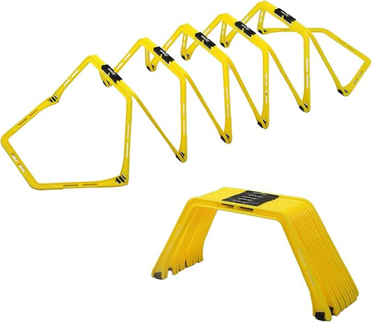 Hex Agility Rings for Speed Training & Agility Footwork Training Speed Hurdles Ladder