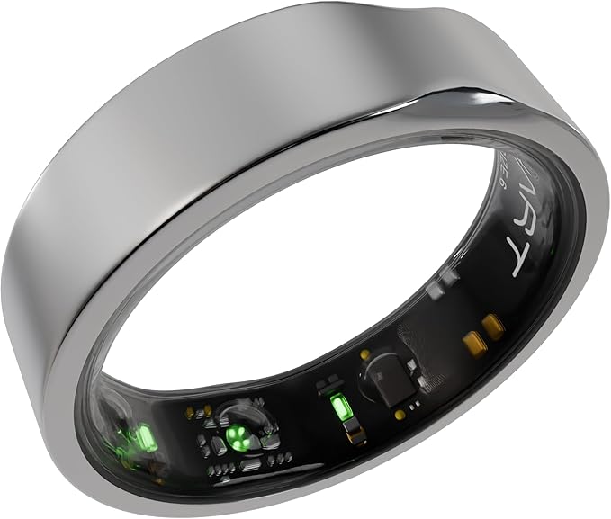 HART Smart Ring - Health & Fitness Tracker for Men & Women, 8+ Day Battery, Tracks Heart Rate, Stress, Activity, Weight Loss Buy Sizing Kit, Wearable Ring for Women Daily Routine, Sleep Tracker